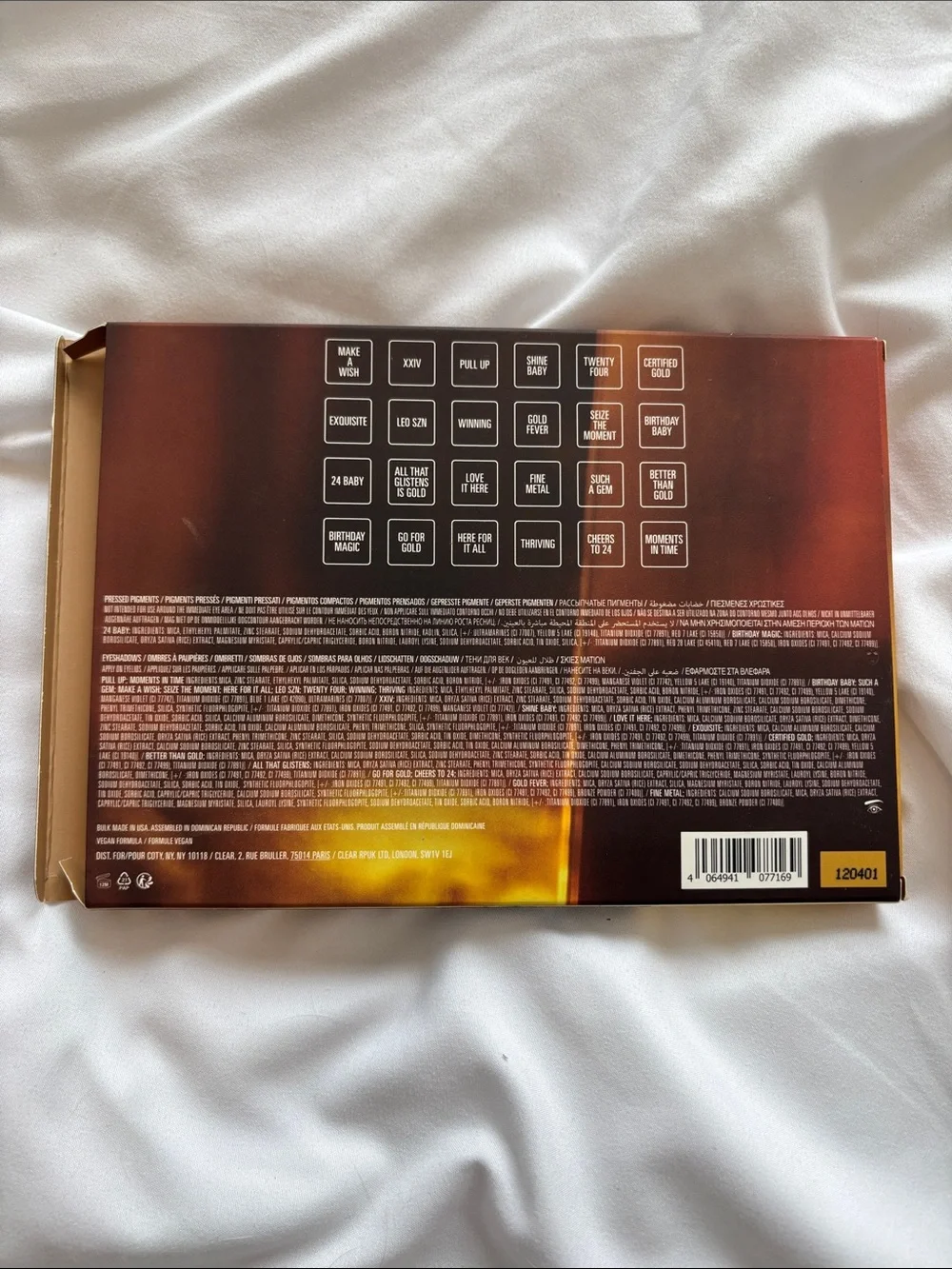 Kylie Cosmetics pressed palette logo